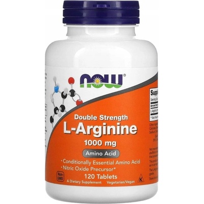 Now Foods L-Arginin 1000 mg 120 tablet