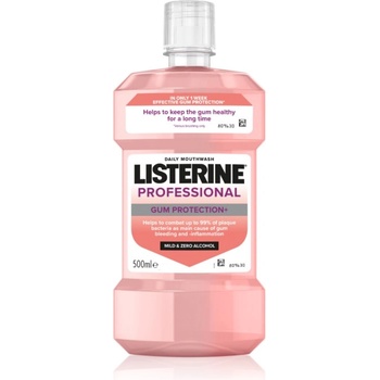 LISTERINE Professional Gum Protection+ вода за уста за защита на зъбите и венците 500ml