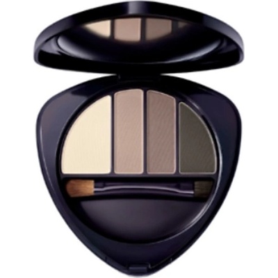 Dr. Hauschka Eye & Brow Palette, očný tieň, 5,3 g, 01 Stone