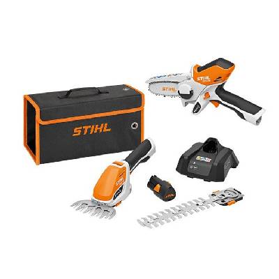 Aku nůžky STIHL HSA 26 set + mini pilka GTA 26