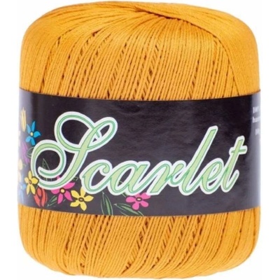 Háčkovací příze Scarlet 3215 - žlutá