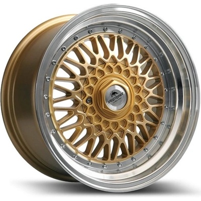 Forzza Malm 8x16 5x112 ET20 gold/lip machined