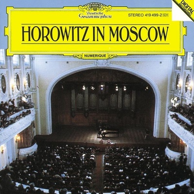 MOSKEVSKE KONCERTY - HOROWITZ VLADIMIR