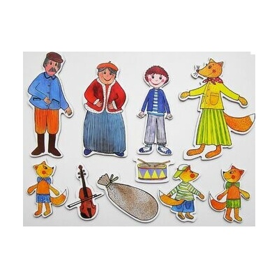 Marionetino bábky Budulínek 7 ks