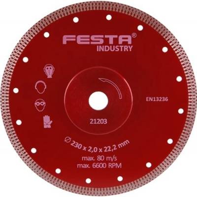 FESTA Kotouč diamantový festa industry 200x25. 4mm