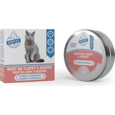 Topvet for Pets mast na tlapky a drápky, 30 ml