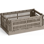 Hay Colour Crate Сгъваема щайга за съхранение S, таупе (AB634-A601-AG39)