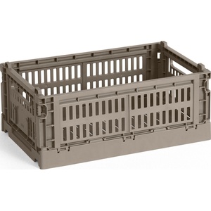 Hay Colour Crate Сгъваема щайга за съхранение S, таупе (AB634-A601-AG39)