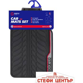 Image 1 of Sparco Стелки гума Sparco SPF507RD 4БР/К-Т Черно/Червено (5152771)