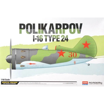 Image 1 of Academy Изтребител Поликарпов - Polikarpov I-16 type 24 (12314)