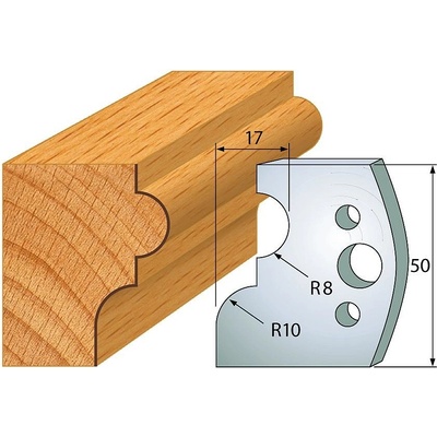 Flury Profilový nůž 50x4mm profil 551 F026-551