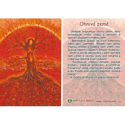 Ohnivá země - harmonizační obrázek