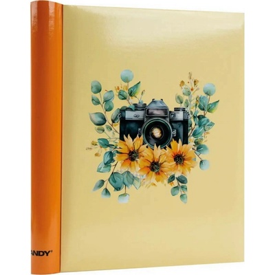 FANDY Fotoalbum samolepicí 22,5x28 cm 40 stran Lens 2