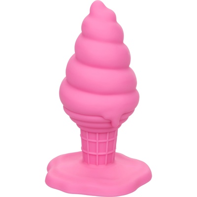 CalExotics Naughty Bits Yum Bum Ice Cone Butt Plug Pink