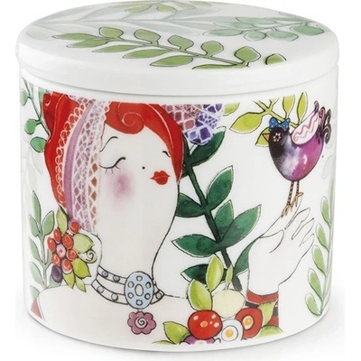 Egan LE PUPAZZE Svícen 7 x 8 cm bílý
