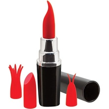 S Pleasures Lipstick Vibrator Black/Red