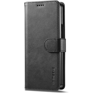 Tech-Protect Кожен Калъф с Джобове за Samsung S24 Ultra, Tech-Protect Wallet Book Case, Черен (5906203690565)