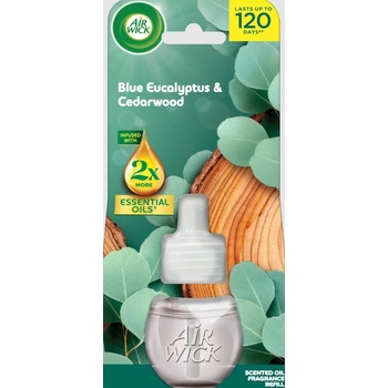 Air Wick Náplň Eucalyptus and Cedarwood pre elektrický osviežovač vzduchu 19 ml