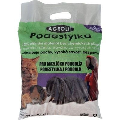 Agrolit dřevěná podestýlka 9 l