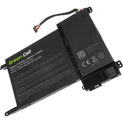 Green Cell Батерия (заместител) за лаптоп Lenovo IdeaPad Y700-15ISK Y700-17ISK L14M4P23 L14S4P22, 14.8V, 59Wh - 60Wh (AD32623)