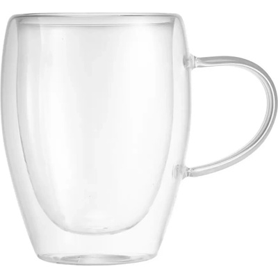 MagicHome Latte Macchiato na kávu čaj termo s dvojitou stenou 2 x 350 ml