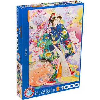 EUROGRAPHICS Пъзел Eurographics от 1000 части - Seika, Харуйо Морита (60000983)