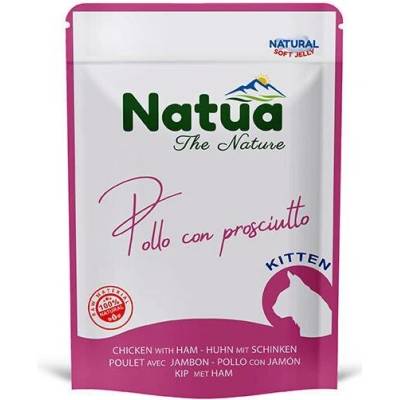 Natua Cat Kitten Kuřecí filety a šunka 70 g