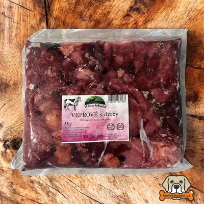 U Dvou krkoviček Vepřové maso s droby 1 kg