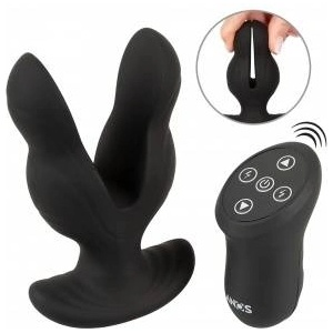 Boss of Toys ANOS RC Power Expander Plug Silicone Dual-Arm Vibrating & E-Stim 11cm