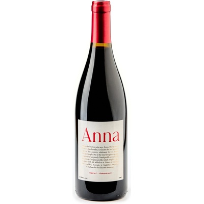 Tsinandali Estate Anna 2021 Saperavi-Aleksandrouli gruzínské polosuché červené 2021 14,5% 0,75 l (holá láhev)