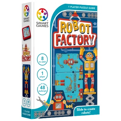 SmartGames Логическа игра - Robot Factory - Smart Games (SG428)