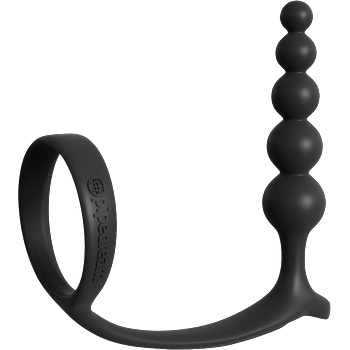 Pipedream Силиконови анални топчета с ерекционен пръстен AssGasm (12 см)