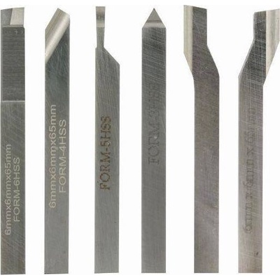 Proxxon Súprava sústružníckych nožov, 6-dielna