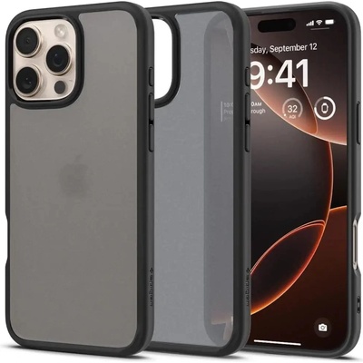 Spigen Ultra Hybrid Case за iPhone 16 Pro Max - черен (8809971229319)