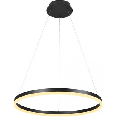 LED Полилей CATERINA 44W, дистанционно, 3000K-6500K, черен - Lightex (727RL0000125)