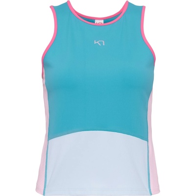 Дамски спортен сутиен Kari Traa Women's Linnea Top - Blue Lagoon - размер XL (916-4117-0415)