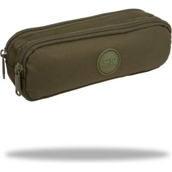 COOLPACK Ученически несесер с два ципа CoolPack Clio OLIVE rpet (F069640)
