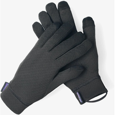 Patagonia Cap MW Liner Gloves turistické rukavice black