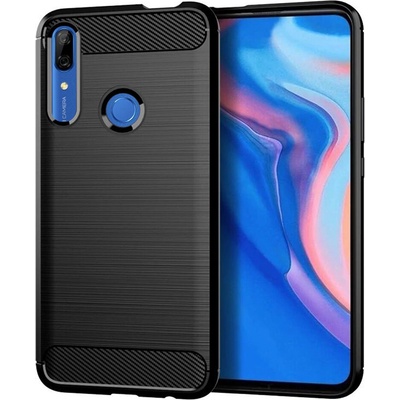 Techsuit Carbon Silicone puzdro pre Huawei P Smart Z – čierne
