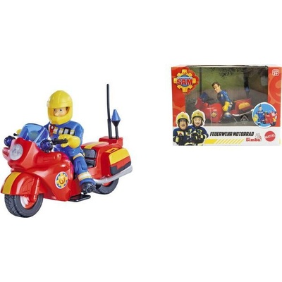 Simba-Dickie Hasič Sam Hasičská motorka s figurkou