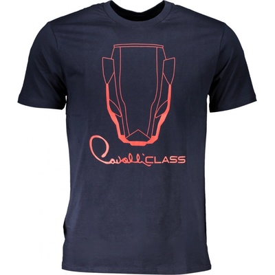 Cavalli Class Panther Navy Blue tričko Tmavě modrá