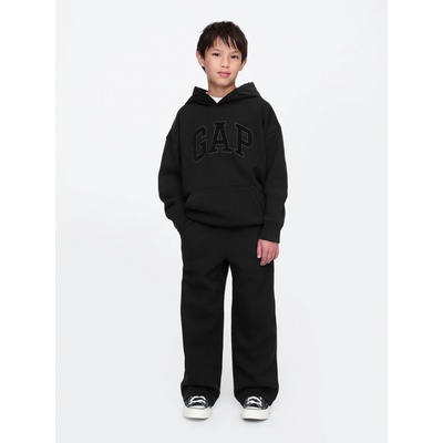 GAP Detské baggy tepláky s logom Čierna