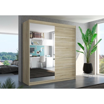 ArtAdrk OLIVER 200 cm dub sonoma – Zboží Dáma