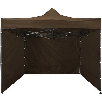 EKSPAND Nůžkový stan STANDARD 3x3 HNĚDÝ – Zboží Dáma