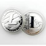 HARAHU Монета Litecoin - Сребърна KP13442