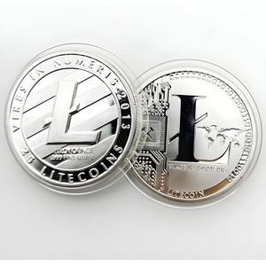 HARAHU Монета Litecoin - Сребърна KP13442