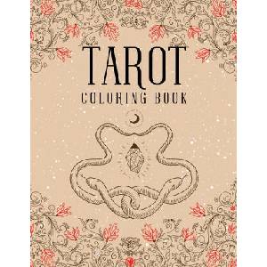 Tarot Coloring Book: Magic Witch Cards Shadows Coloring Book (2021)
