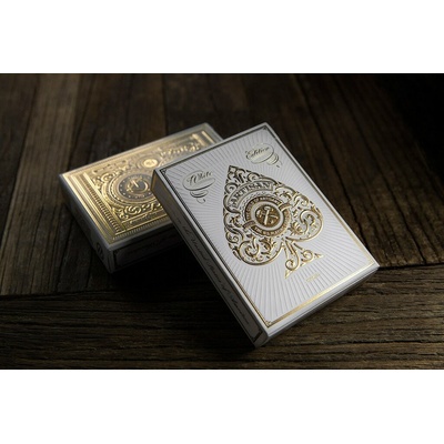 Teória 11 Artisan Cards na Cardistry a Magic White