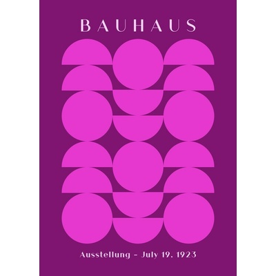 Plagát, Obraz - Bauhaus Print 03, 30 × 40 cm
