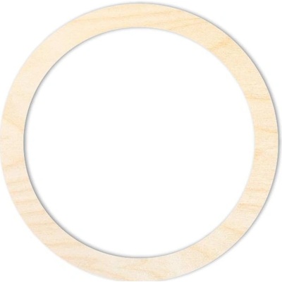 Chráněná dílna Dřevěný svět Kruhová obruč průměr 18 cm – Zboží Mobilmania